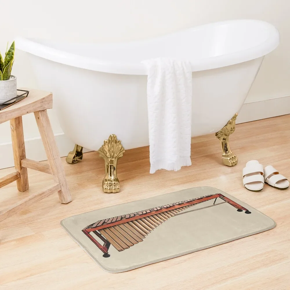 

Ay Caramba a Marimba Bath Mat Entrance Door Bathroom Rugs And Set Kit Bathroom Mat