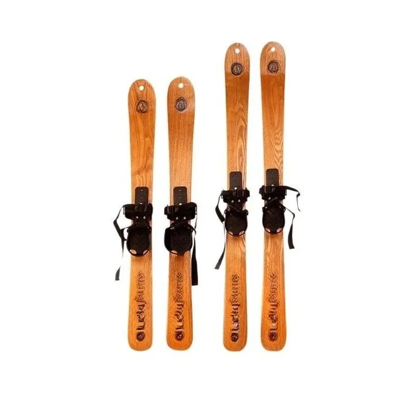 

Solid wood snowboard, fashion sleigh double board, ash set 130cm