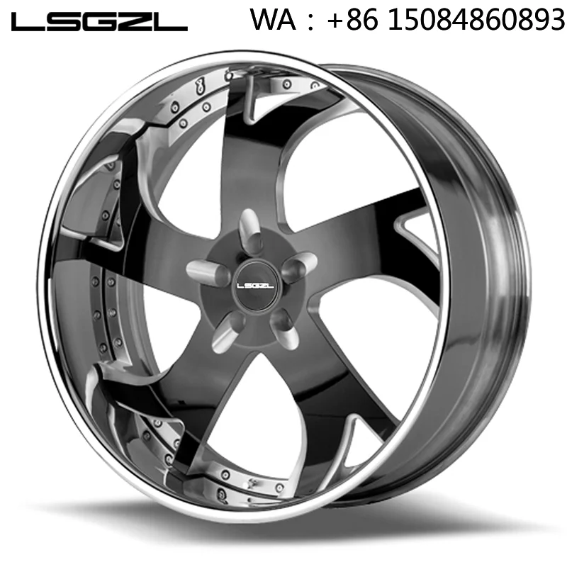 Auto Parts Custom Wheels 18-21 Inch Slim Spoke Forged Rim Lightweight Design Daily Commuter Car Wheels