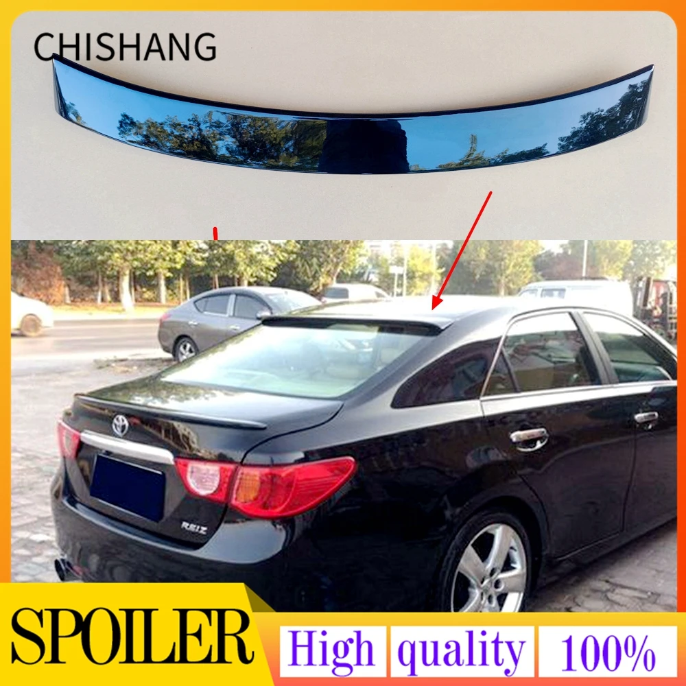 Mark X Reiz ABS Plastic Primer and lacquer Rear glass top wing Spoiler for TOYOTA Mark X with color 2010-2017 2011 2013 2015