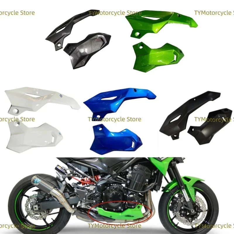 

Motorcycle Engine Bellypan Lower Spoiler Cowling Protection Fairing Fit for Kawasaki Z900 2020 2021 2022 2023