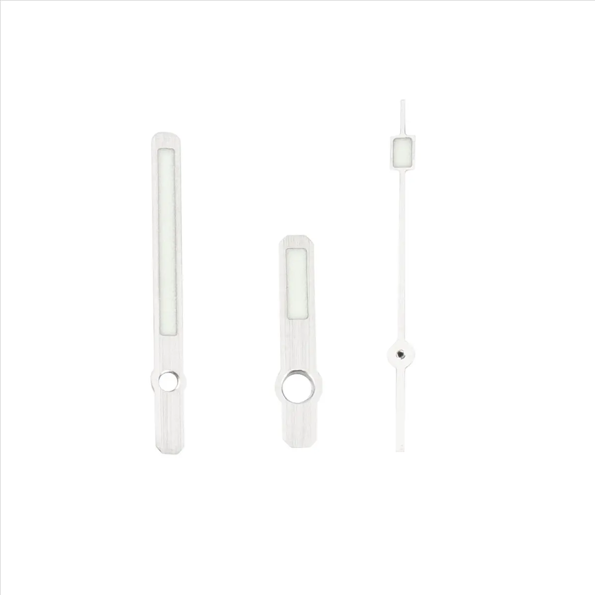 HITL 62MAS Solid Watch Hands Fit NH35 NH36 ETA2824 2836 ST2130 Movement Japan C3 Super Green Three-Dimensional