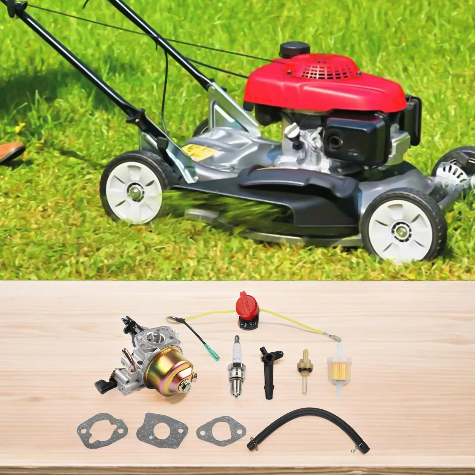 

Карбюратор в сборе, совместимый с двигателями Honda, GX120 GX140 и другими устройствами для эффективной производительности генераторов