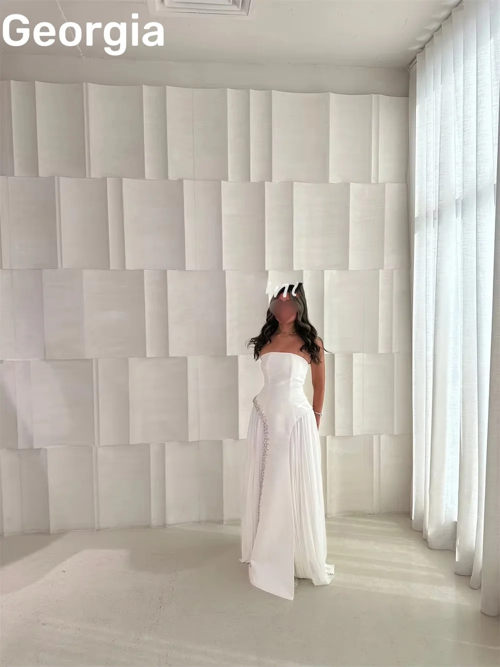 Vestidos de ocasião formal personalizar coluna sem alças até o chão beadings vestidos de noite de luxo com zíper sem mangas vestidos de