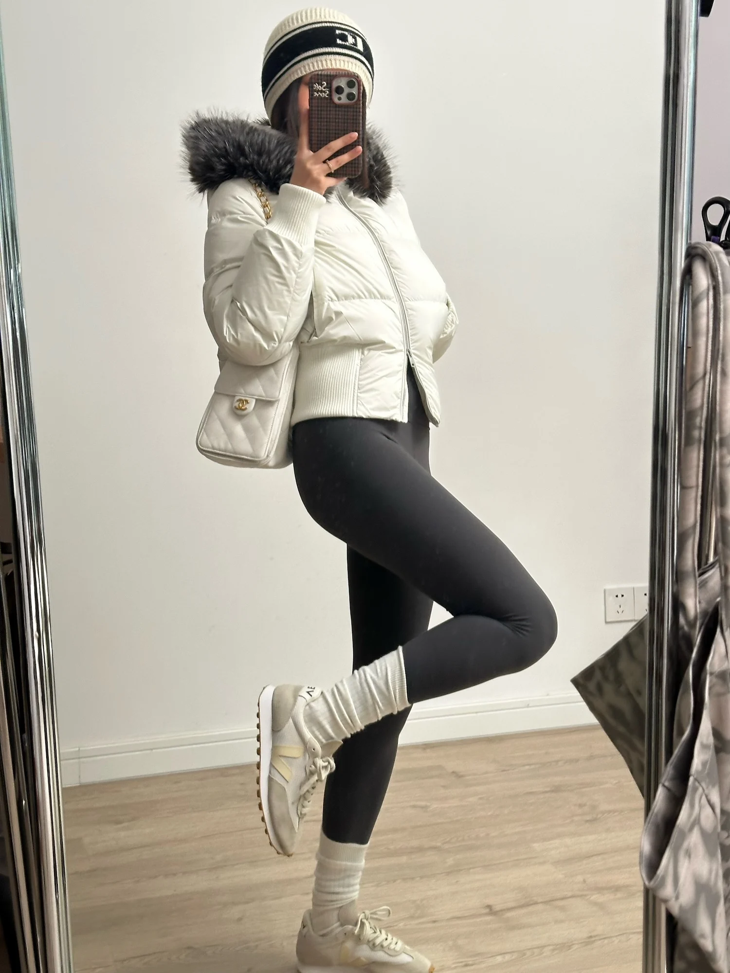 

Viyoung High Waist ort down Jaet with Fur Collar Slimming Design Sexy Girl Warmth Commute Sle White Du down Filling