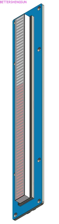 64-segment LED light beam module No MPU software full logic circuit drive, low power consumption, with brightness adjustment