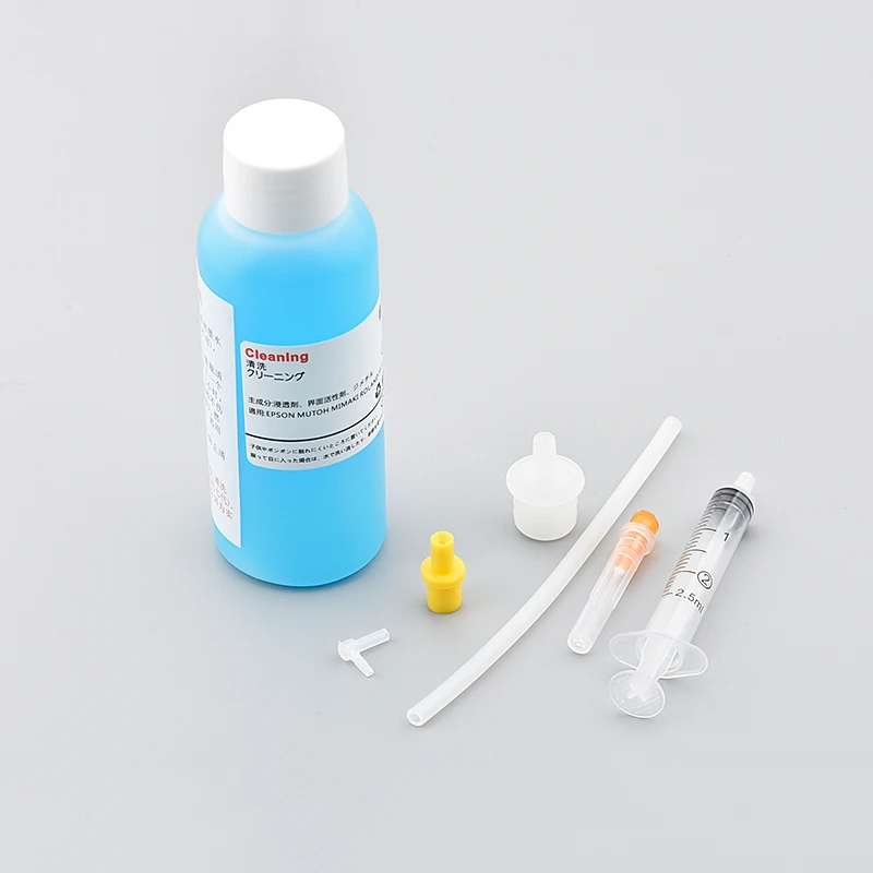 Zestaw do czyszczenia głowicy drukującej 100 ml do głowicy drukującej Epson Canon Brother HP Płyn czyszczący DTF do atramentu sublimacyjnego Atrament pigmentowy