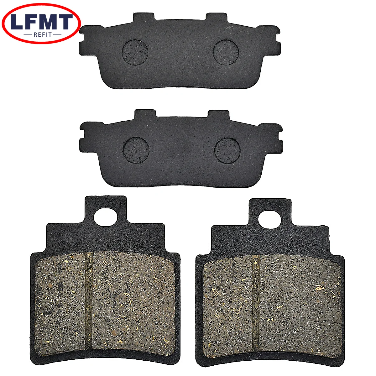 High temperature resistant high quality material for motorcycle front or rear brake pads for SYM Joymax250 Joymax300 Joymax250