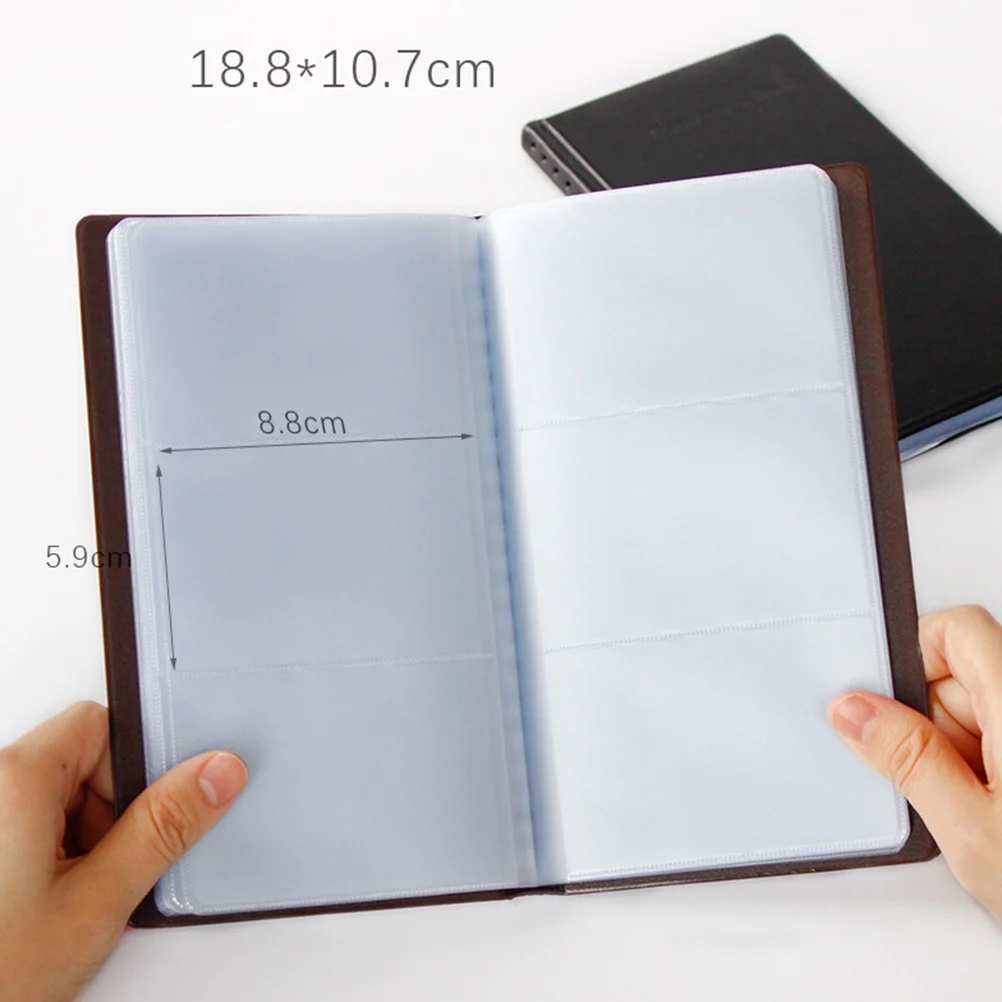 1pc Credit Card Holder Thin Lightweight Pu Protective Sleeve Water-Resistant Tear-Resistant Smooth Touch Long-Lasting