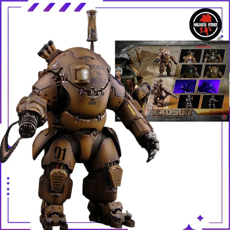 

Soldier Story Original SSE001 EXO Exoskeleton Armor Suit XO-01 Movable Collectible Doll, Soldier Model Toy, Ornament Gift