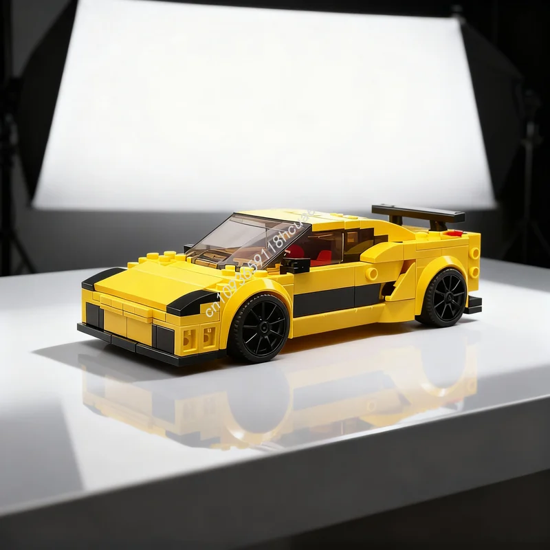 

261 деталей MOC Конструктор Lamborghini Gallardo Superleggera City Champions, развивающая игрушка, идеальный подарок на Рождество для детей