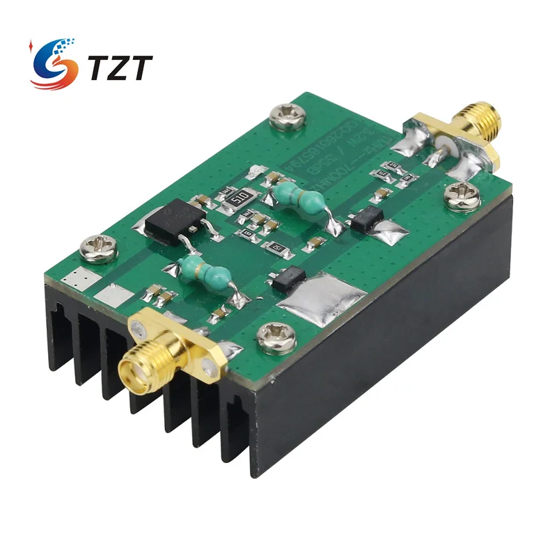 TZT 433MHz 8W/1MHz-700MHz 3.2W Power Amplifier Board RF HF High Frequency Amplifier Digital Power Amp