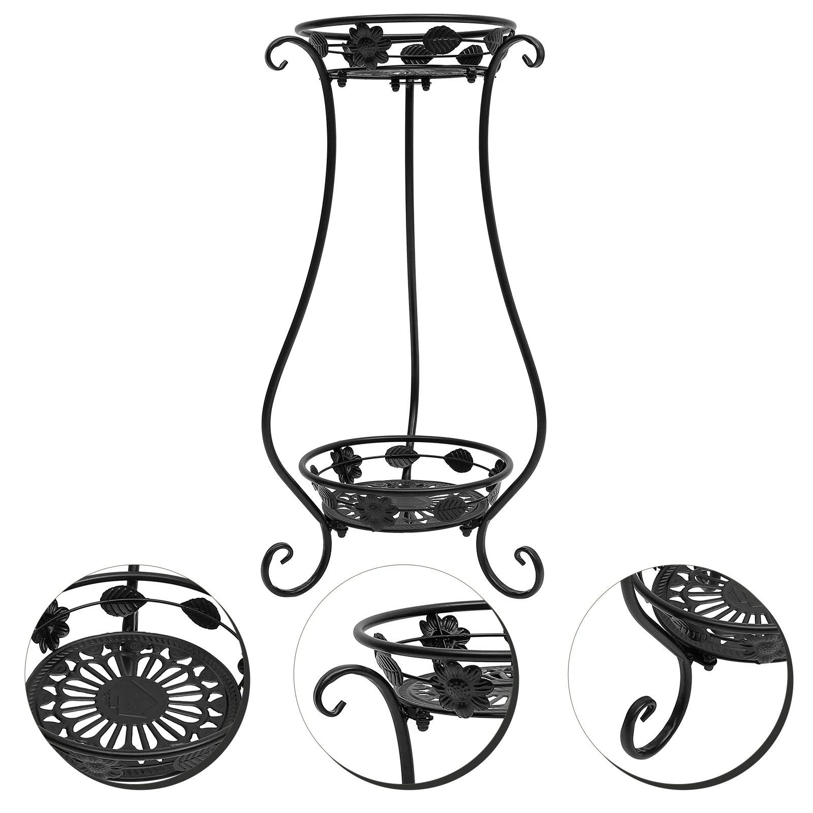 

Plant Pot Stand Indoor House Pots Wrought Iron Flower Stands Outdoor For Plants Large Flowerpot Rack