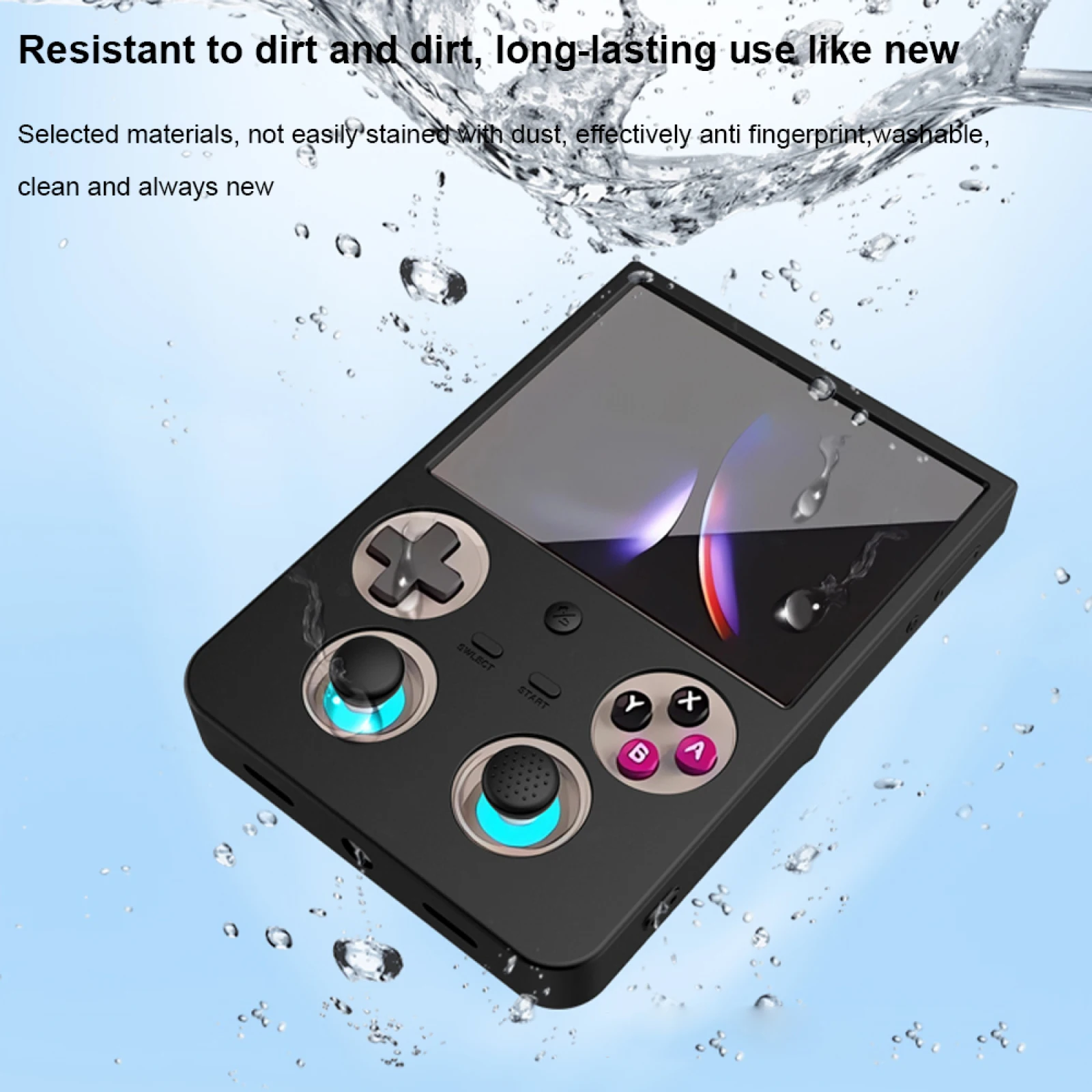 Funda protectora para ANBERNIC RG 477V, funda de silicona, funda protectora suave para accesorios de consola de juegos portátil RG477V