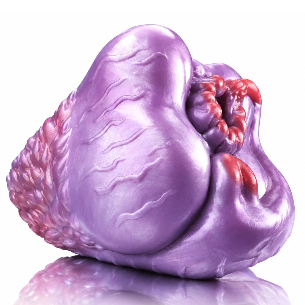 NNSX Fantasy Purple Monster Onahole Male Masturbator Soft Silicone Pocket Pussy Realistic Textured Stroker Adult Toy for Men