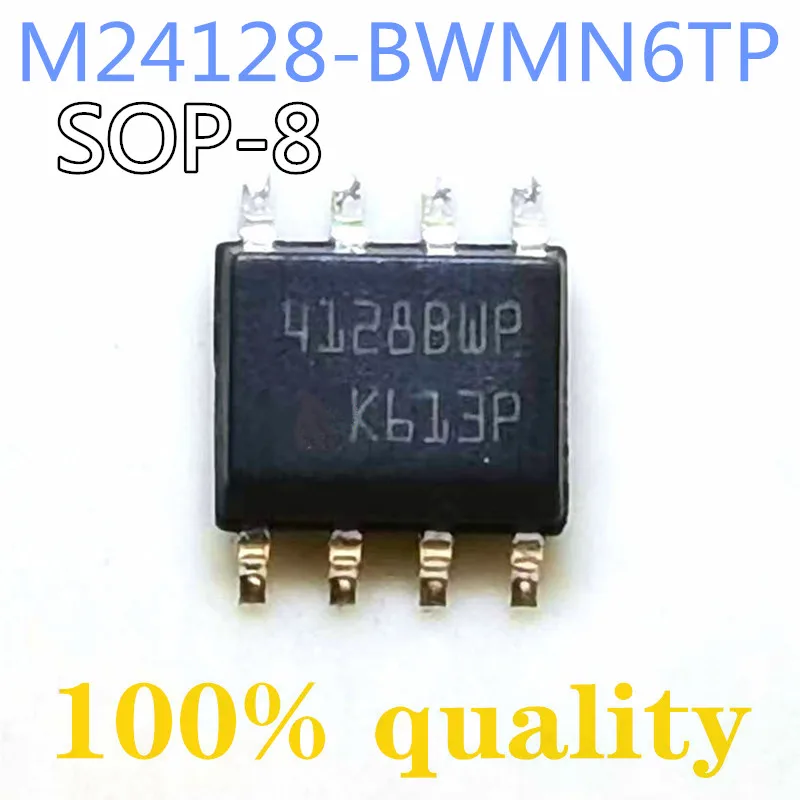 5 pçs/lote M24128-BWMN6TP M24128 4128BWP 41288WP SOP8