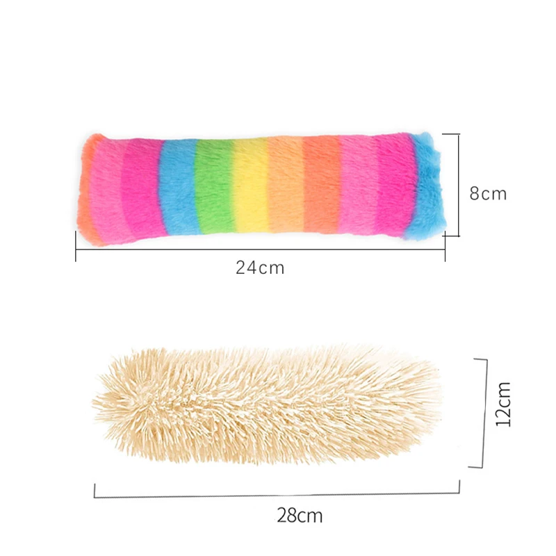 Plush Pillow Cat Toys Catnip Sounding Paper Pet Interactive Self-healing Chew Toy Cat Supplies