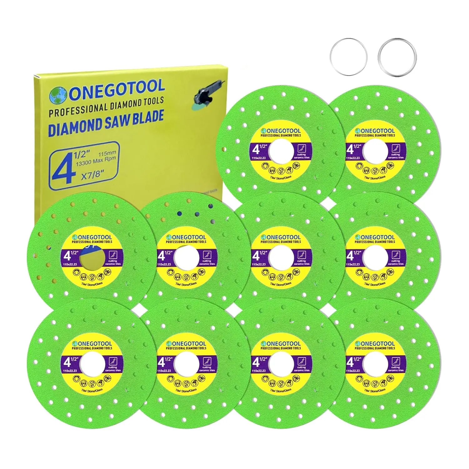 

Алмазный диск 4,5 дюйма для угловой шлифовальной машины, режет фарфор, керамику, стекло, мрамор, 10 штук в упаковке