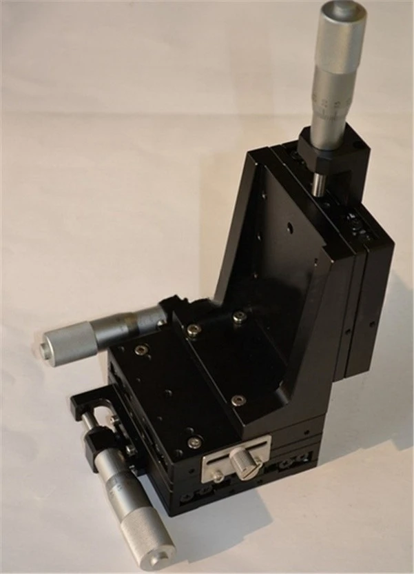 

1 шт. Высокоточный вертикальный подъемный ручной линейный стол XYZ для оптических систем, ЧПУ и лазерного оборудования