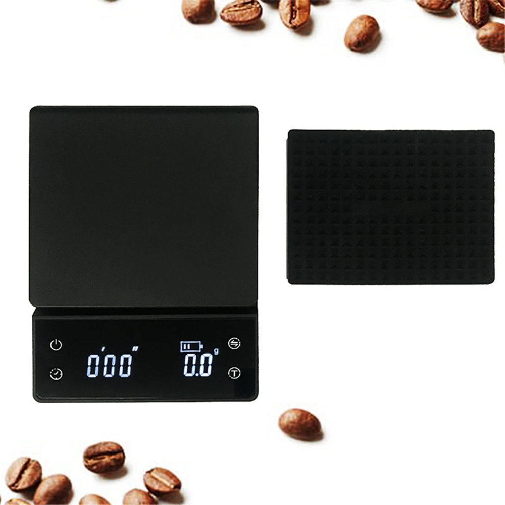 Kitchen Scale with Timer Precision Electronic Scale Smart Digital Scale Portable Coffee Scales Household Food Scale
