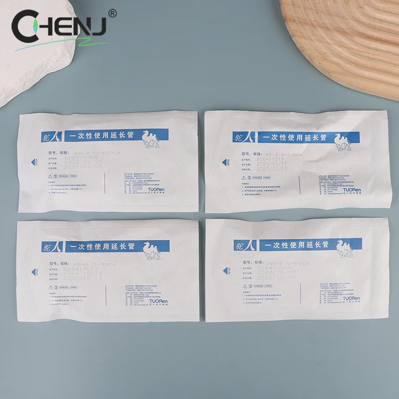 30/50/100/150CM Infusion Extension Tube Sterile IV Infusion Extension Line Disposable IV Infusion Extension Hose For Syringe