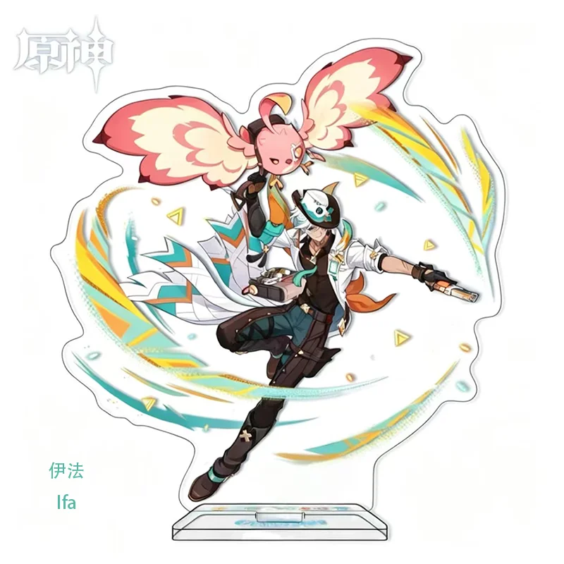 Genshin Impact Acrylic Stand Figure Halloween Gift Anime Game Peripheral Standee Collection Merchandise Cosplay Prop view 5
