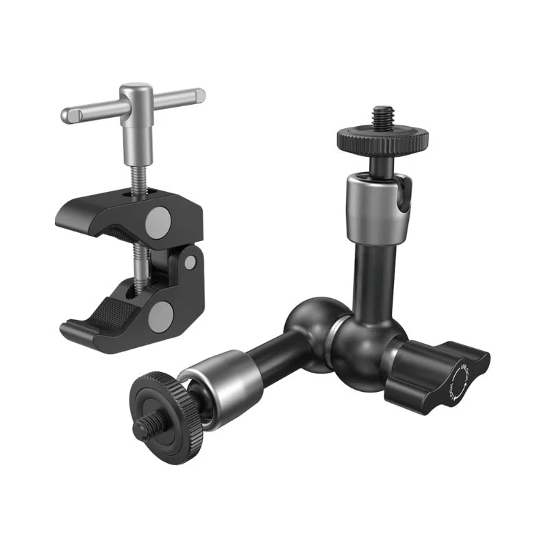 5.8‑Inch Adjustable Magic Arm Super Crab Clamp 1/4