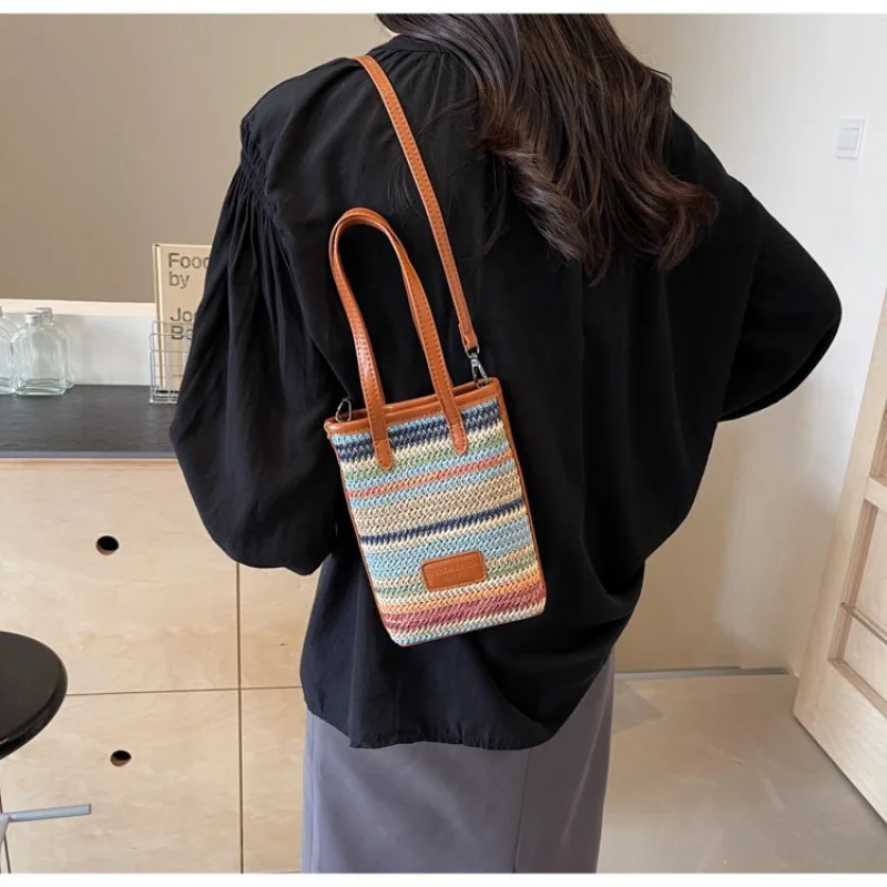 女性用キャンバストートバッグ 内ポケット付き 大容量 軽量 ハンドバッグ ショッピング 旅行 仕事 デイリーバッグ