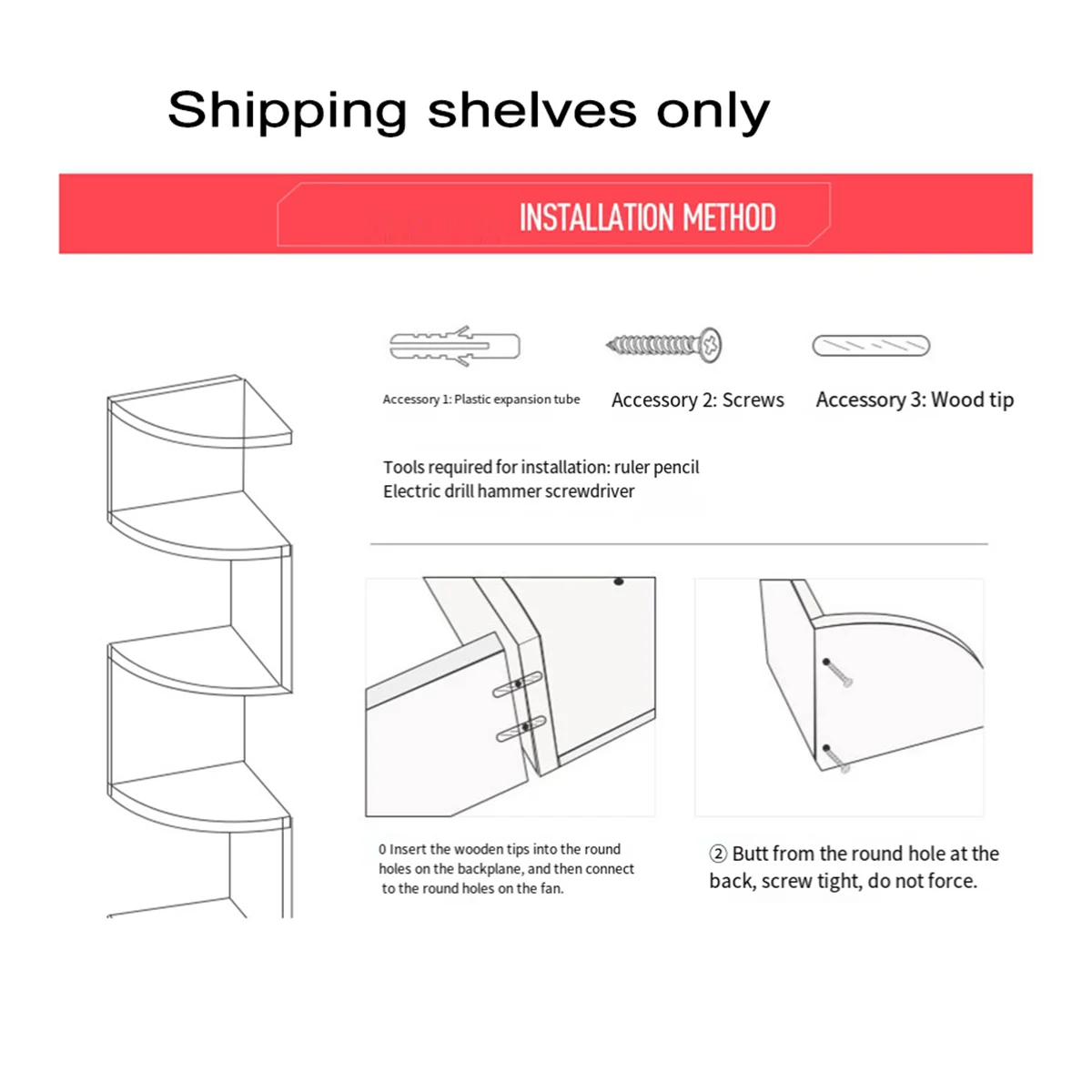 جديد 5 طوابق الجرف الزاوية رف معلق جدار الجرف الزاوية رف الكتب الأسرة المطبخ تخزين غرفة المعيشة الديكور