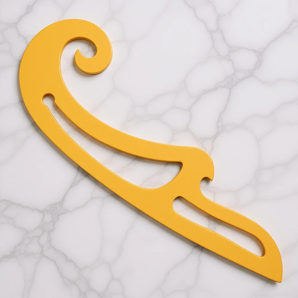 تصميم منحنى البلاستيك حافة ناعمة قالب خياطة متين للملابس مسطرة خياطة دقيقة صياغة متجر الملابس أداة ذاتية الصنع #6