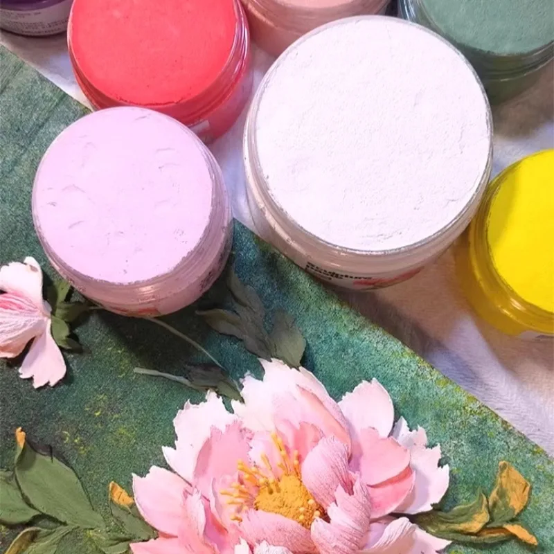 450 جرام الروسية مكشطة اللوحة النحت لصق DIY بها بنفسك الملمس الفني اللوحة تشكيل لصق يدويا الإغاثة اللوحة المواد