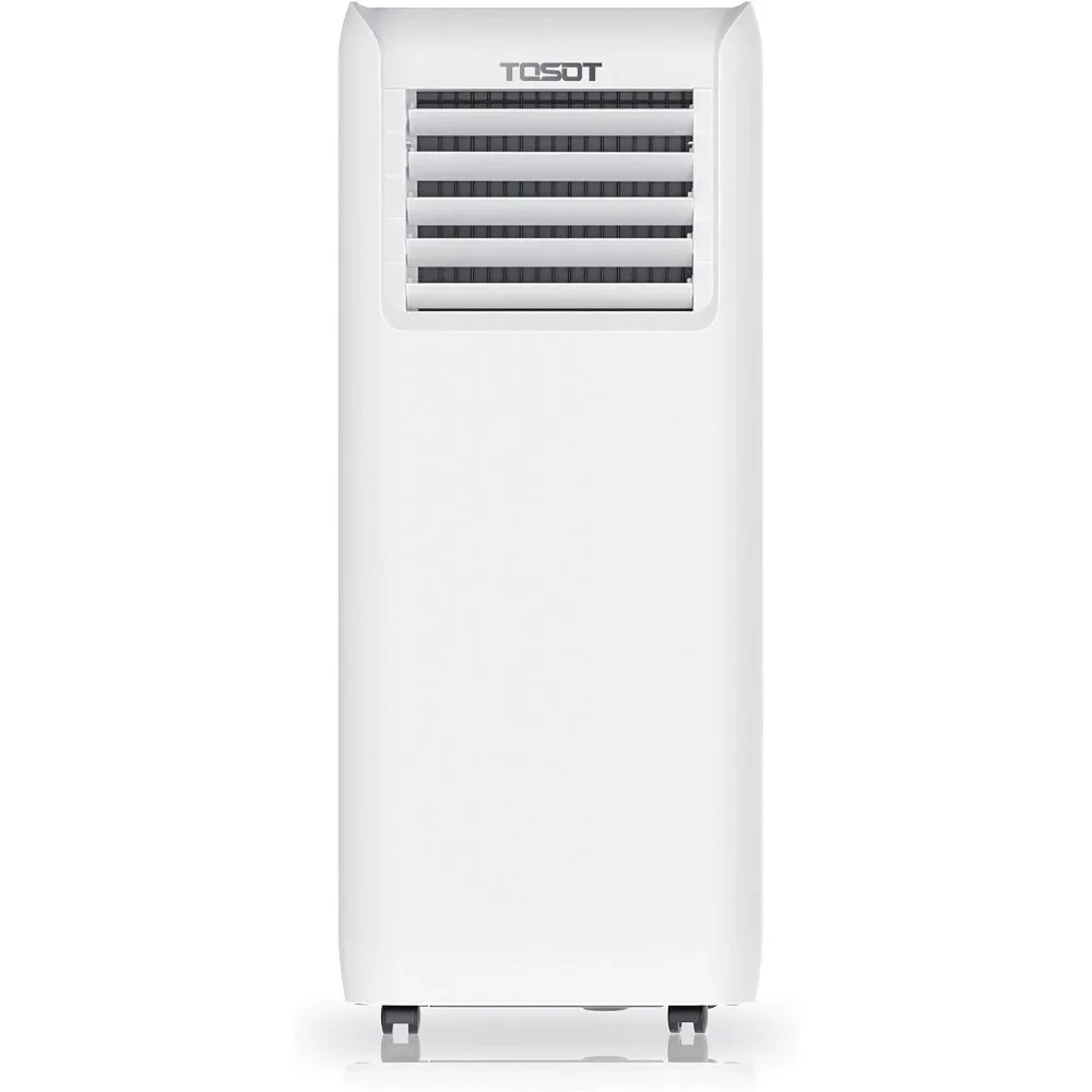 

8,000 BTU Air Conditioner Easier to Install, Quiet and 3-in-1 Portable AC, Dehumidifier, Fan for Rooms Up to 250 sq ft, White