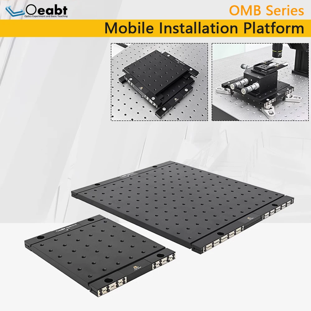 OMB Series Large-Area Translation Stages Optical Breadboard Linear Translation Stage Large Area Displacement Table Experimental