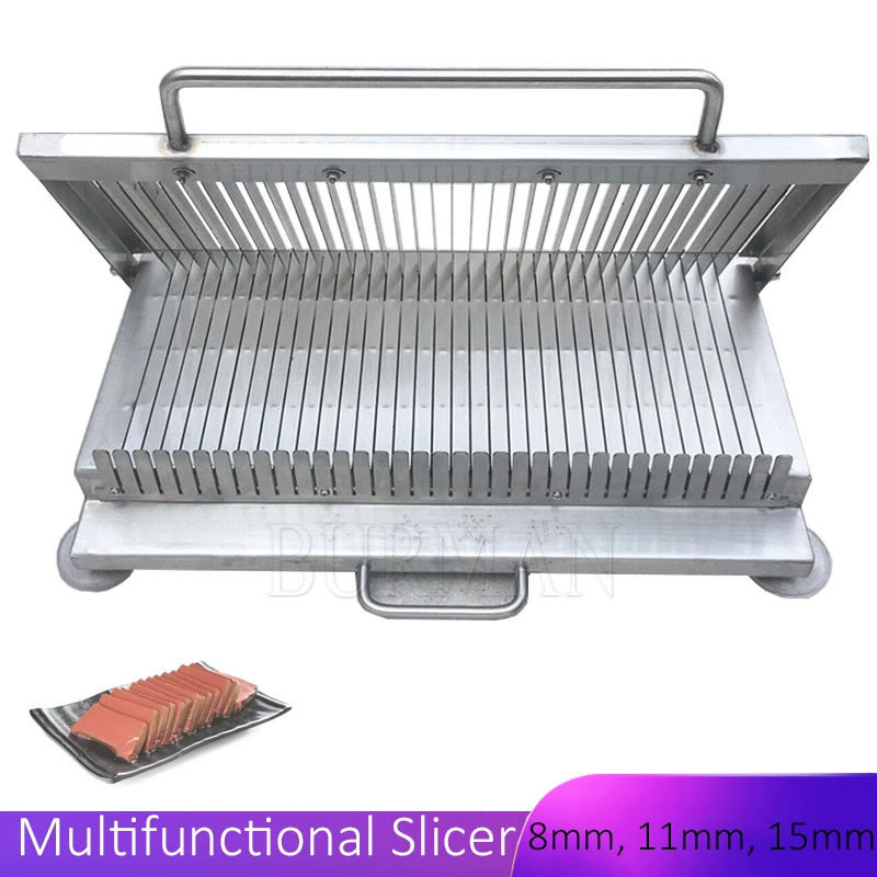 

Multi Function Slicing Hand Pressure Thickened Stainless Steel Double Blade Sharp Manual Slicer Vegetable Cooked Food Slice