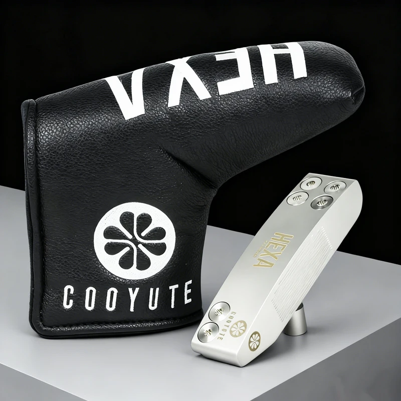 New Golf Putter Cooyute HEXA Straight line balanced Stable Golf putter Right Handed High quality Golf Clubs With Golf Head Cover
