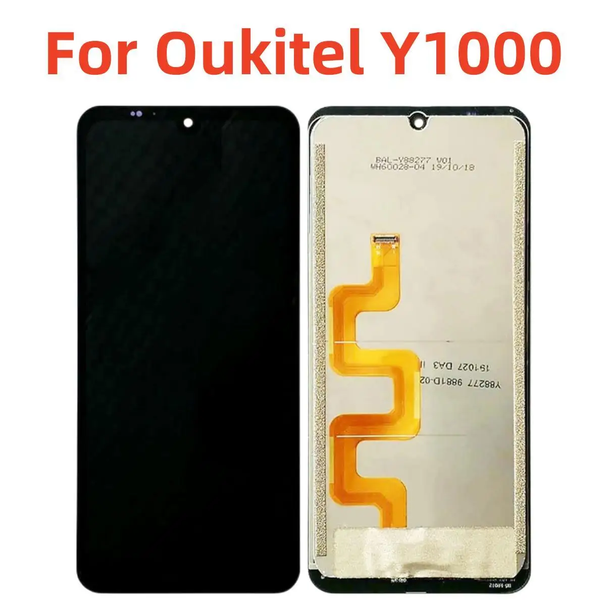 

Original Tested 6.09 inch For Oukitel Y1000 LCD Display+Touch Screen Digitizer Assembly LCD+Touch Digitizer For Y1000 LCD