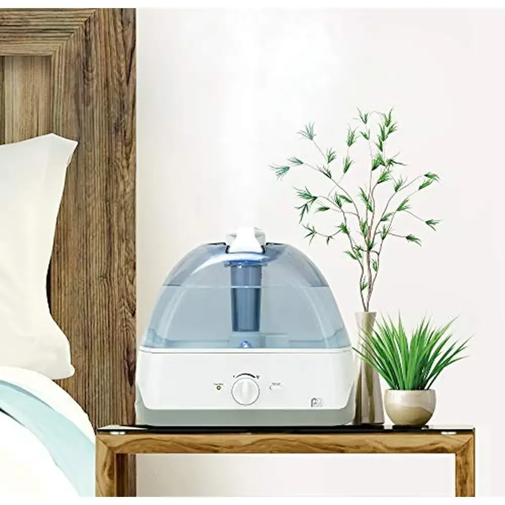 بيرفكت اير PAU13 1.3 جالون مرطب ميكرو ميست لسطح الطاولة 1.3 جالون أبيض