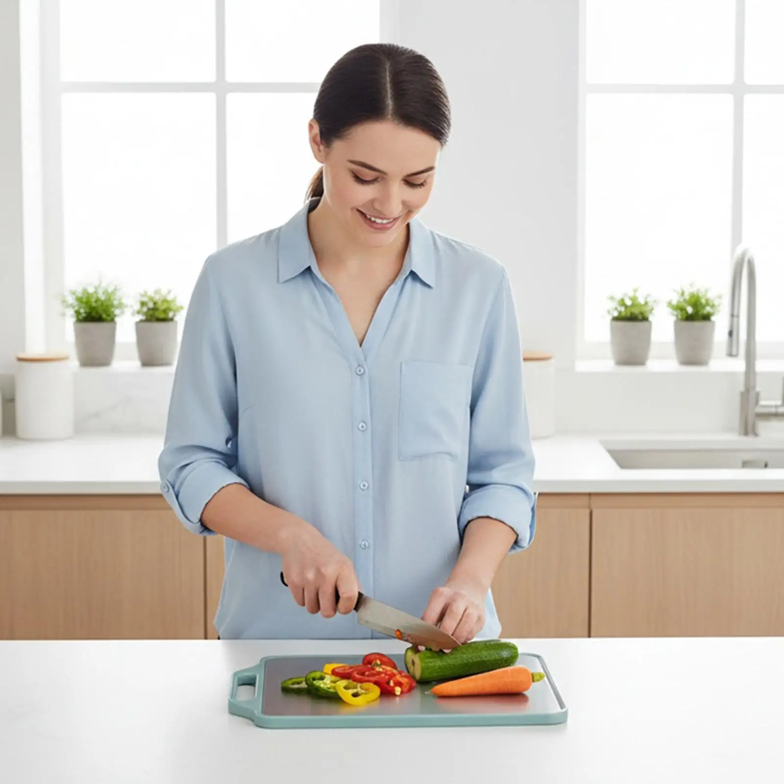 Chopping Board Double-sided Ma - مراجعة Meal Prep Format وسعره