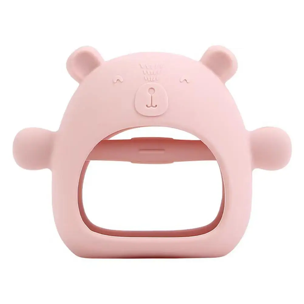 TeWindsor-Bracelet de dentition en silicone sans BPA pour bébé, jouets animaux de dessin animé mignons, accessoires pour bébé, K1Q7