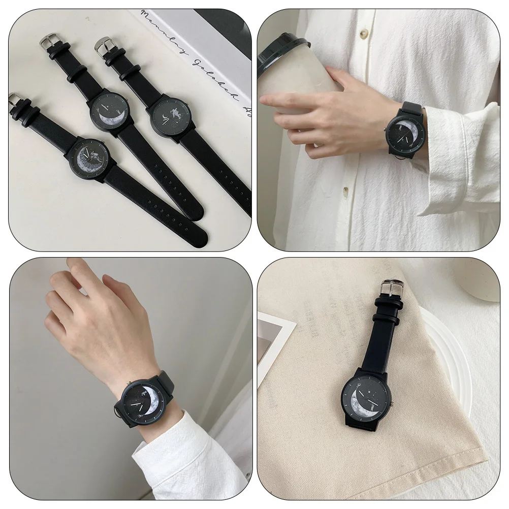 Display Astronaut Wristwatch with Band Classic Unisex Style Perfect for Casual Formal Occasions Gift for Her Him