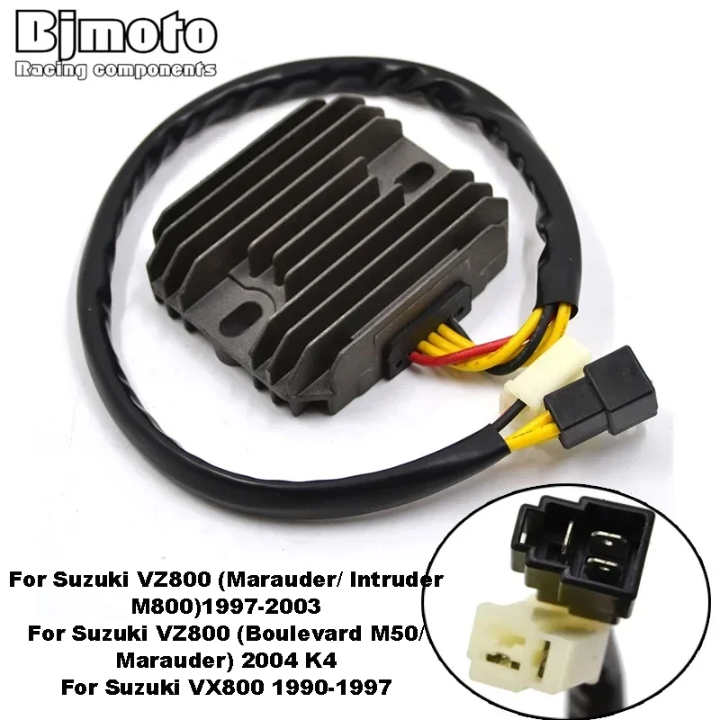 Retificador regulador de tensão da motocicleta para suzuki vx800 1990-1997 vz800 marauder/intruder m800 1997-2003 vz 800 boulevard m50