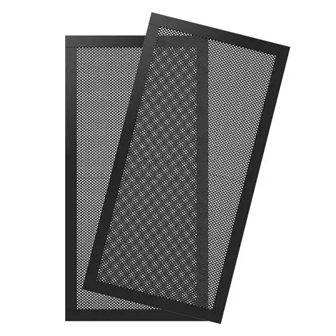Filtre anti-poussière pour ventilateur d'ordinateur, cadre magnétique, ventilateur PC, maille anti-poussière, couvercle en PVC, 12x12cm, 12x24cm