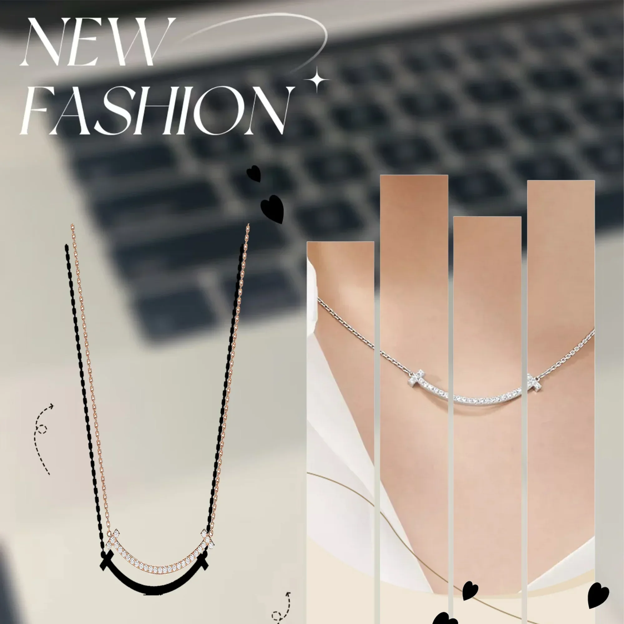 

S925 Silver Necklace, Valentine's Day & Marriage Gift, Perfect for Girlfriend & Wife