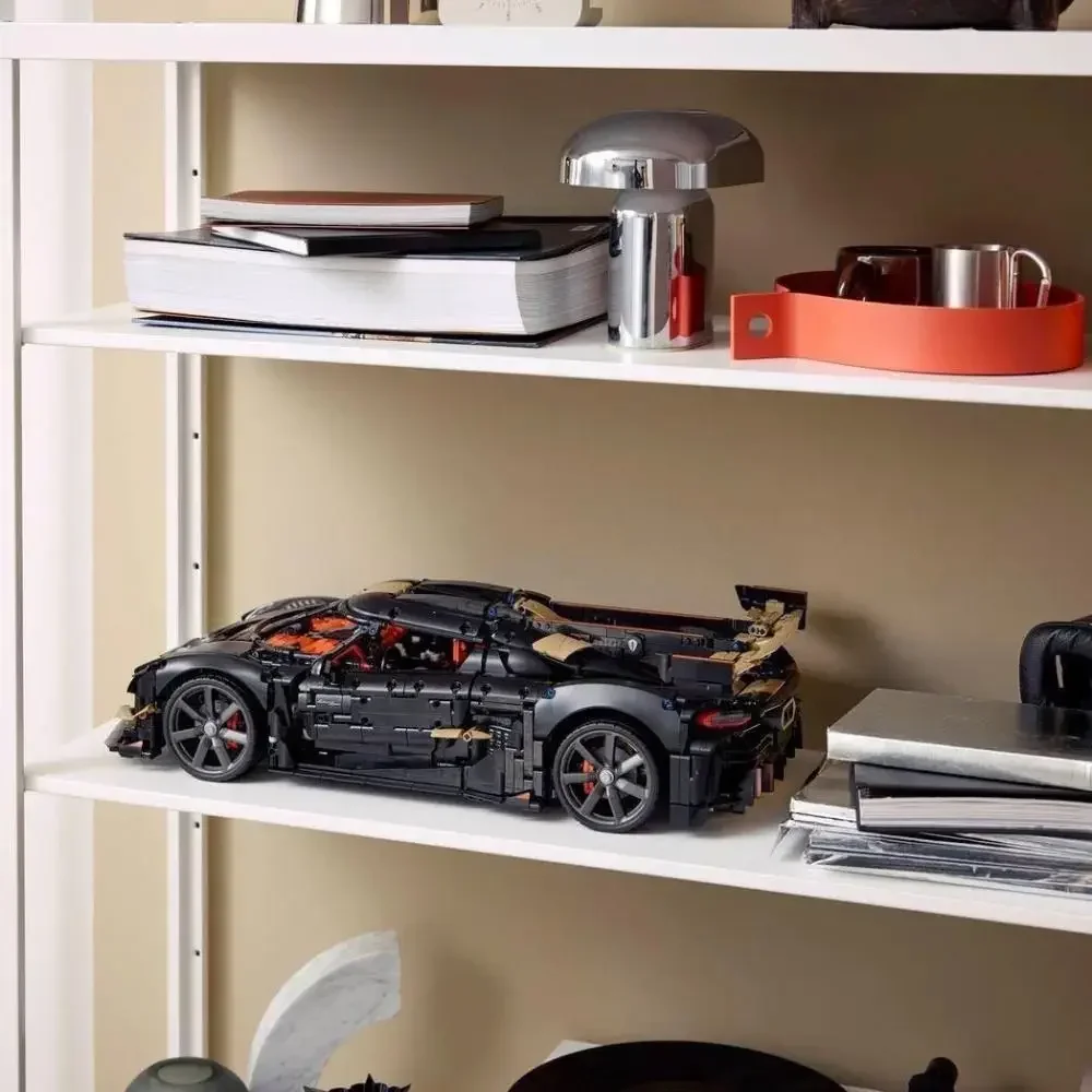 Blocks Favorite Version 3D Vehicle Model MOC Family Decor Gifts Megacar Supercar Sports Car 4104pcs Building Collector's Edition