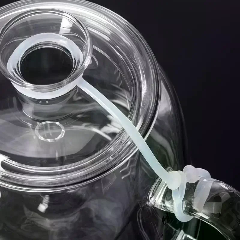 Silicone Teapot Lid Fixing Straps Leak-Proof Clips Heat-resistant Anti Slip Ensure The Lid Stays Securely Locked In Place 1/4pc
