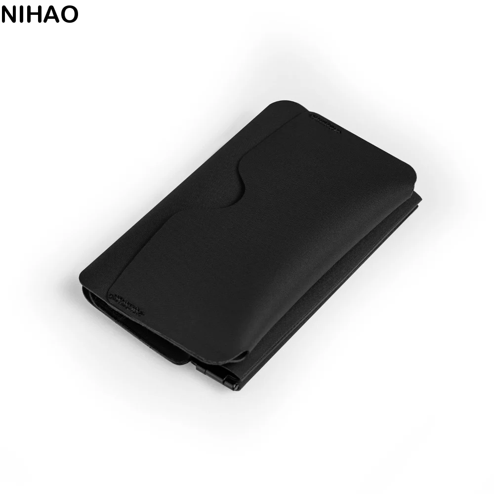 

Ultra-Light Mini Folding Wallet Portable Multi Slot ID Business Card Holder Compact Design Magnetic Buckle Magnetic Coin Purse