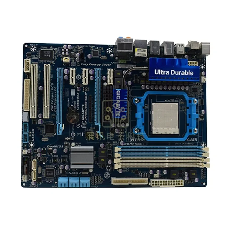 

Used For Gigabyte GA-MA790XT-UD4P main board M52LT-D3P AM3 + multi-SATA large board ATX