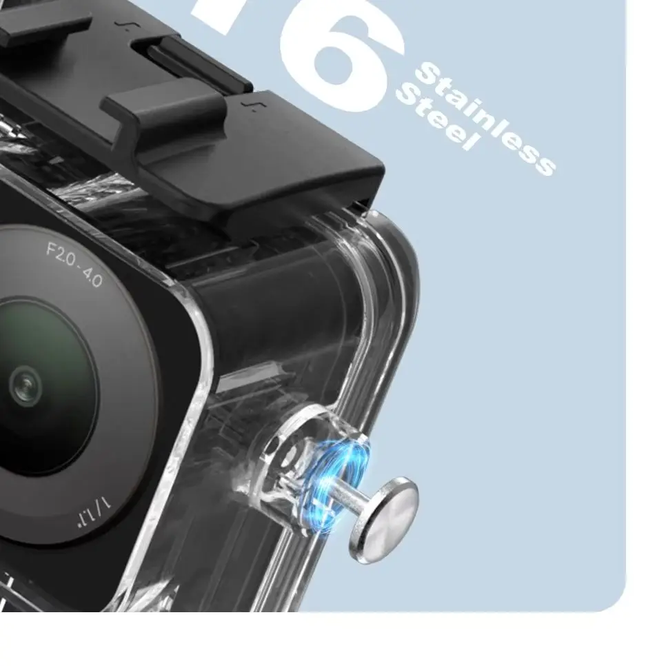 

45M PC Waterproof Housing Case Protective Dive Shell or Filter for DJI Osmo Action 6 Action Camera Accessories