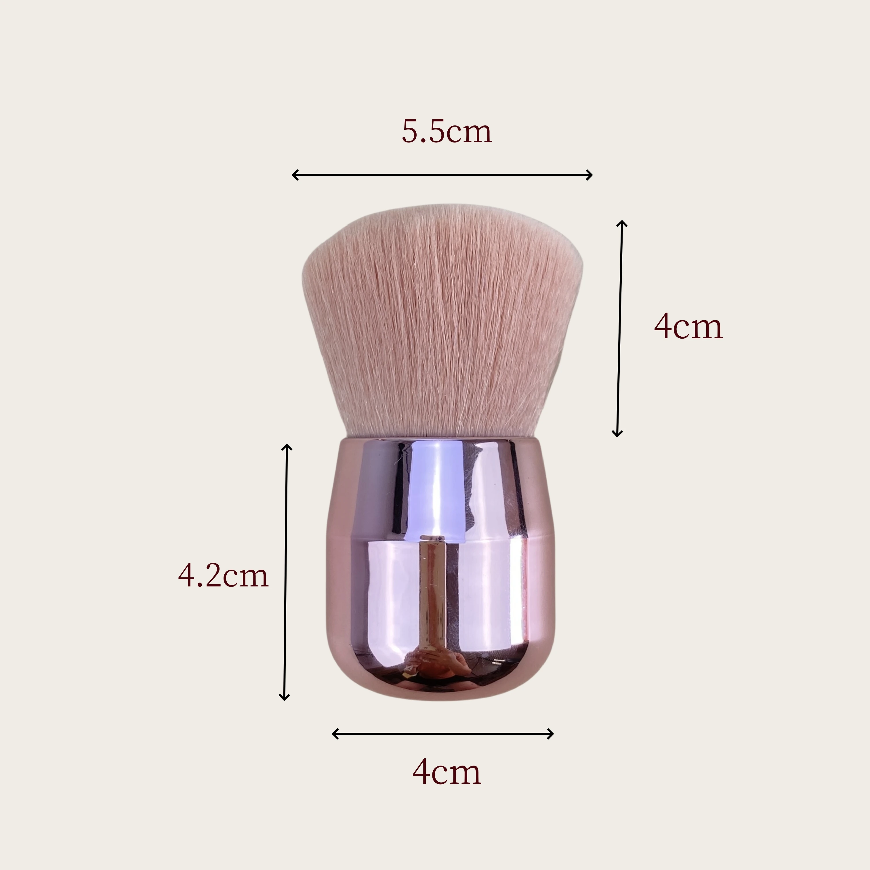 Mushroom Head Loose Powder Brush Mini Blush Contouring Brush Beauty Tools