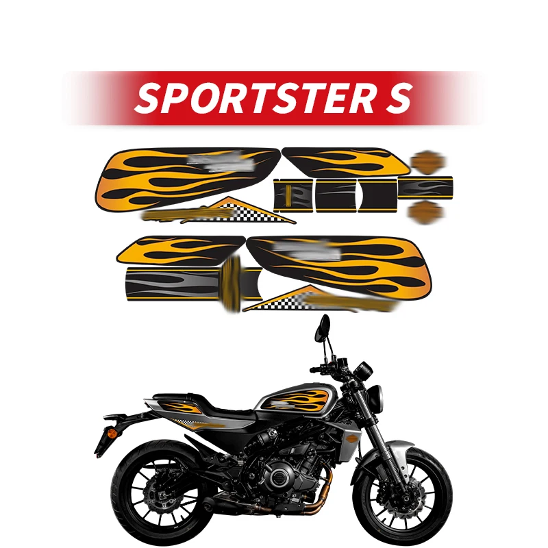 

Used For HARLEY X350 Motorcycle Pattern Stickers Fairing Kits Of Bike Accessories Paint Parts Area Decoration Protection Decals